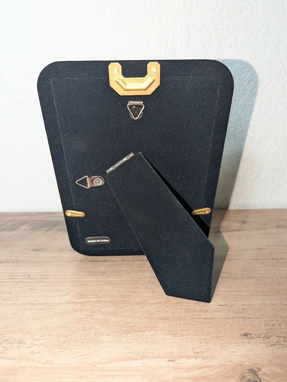 NWT Fetco Brass Beacon Hill 5x7 Picture Frame - Gold Tone